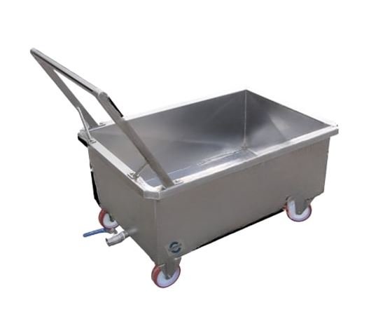 CARRELLO DI RACCOLTA PRODOTTA DA FILATRICE